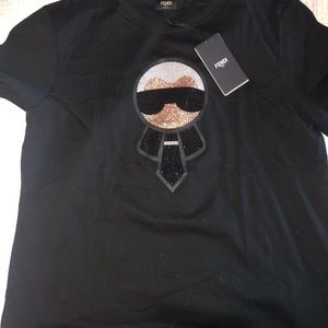 karl loves fendi scarf